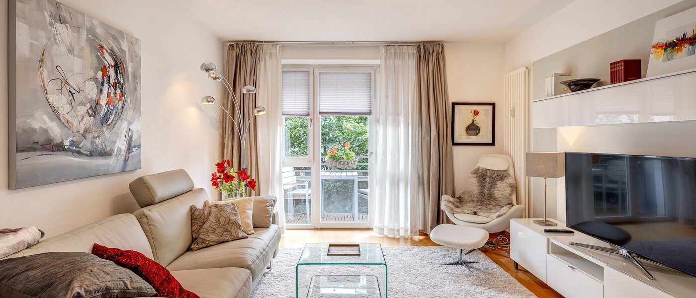 appartement München Maxvorstadt - Museumsviertel 01 salle de séjour 9424