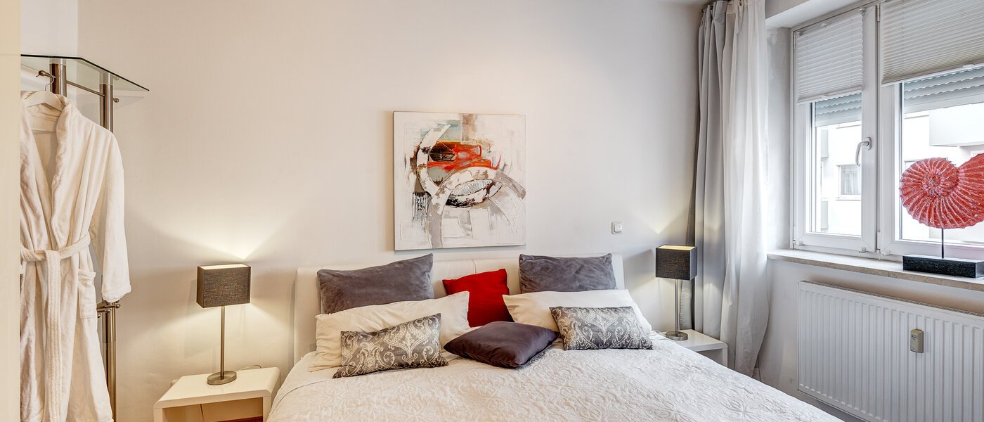 appartement München Maxvorstadt - Museumsviertel 02 1ère chambre 9424