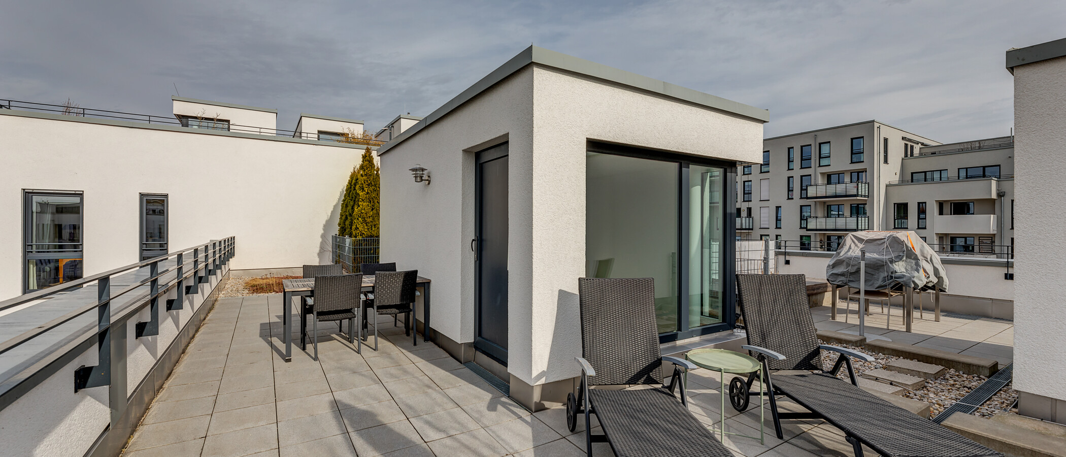appartement München Obergiesing 02 terrasse sur le toit 9441