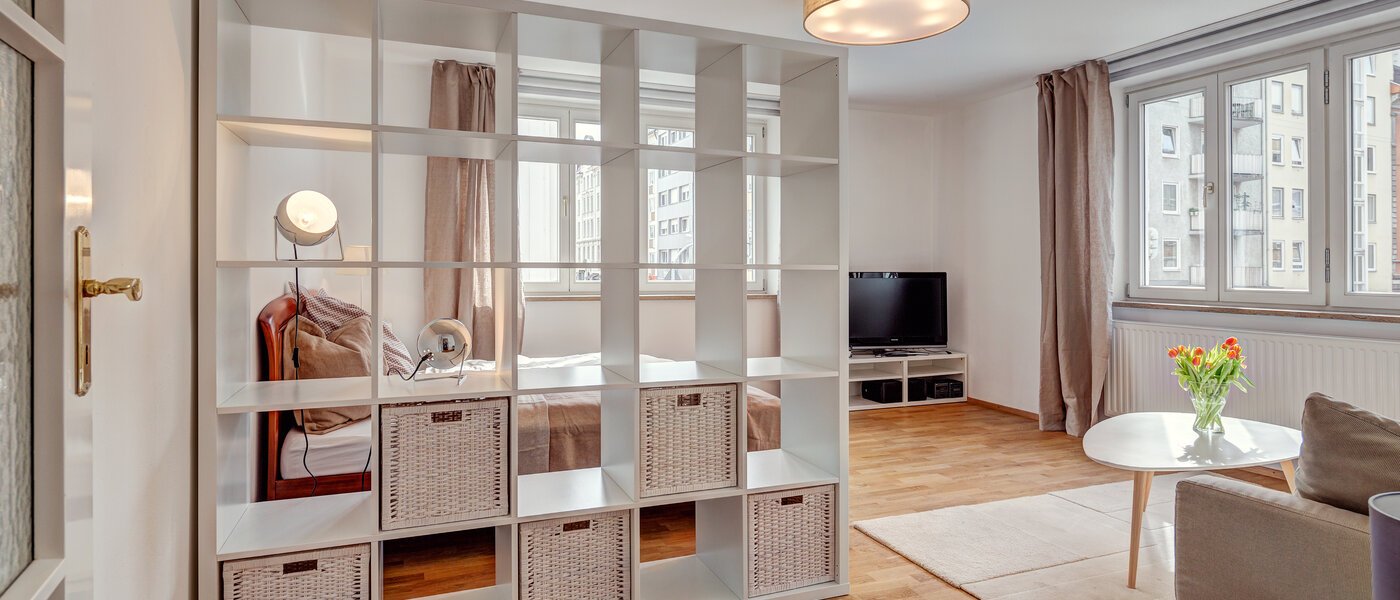 appartement München Maxvorstadt - Universitätsviertel 03 salon 9459