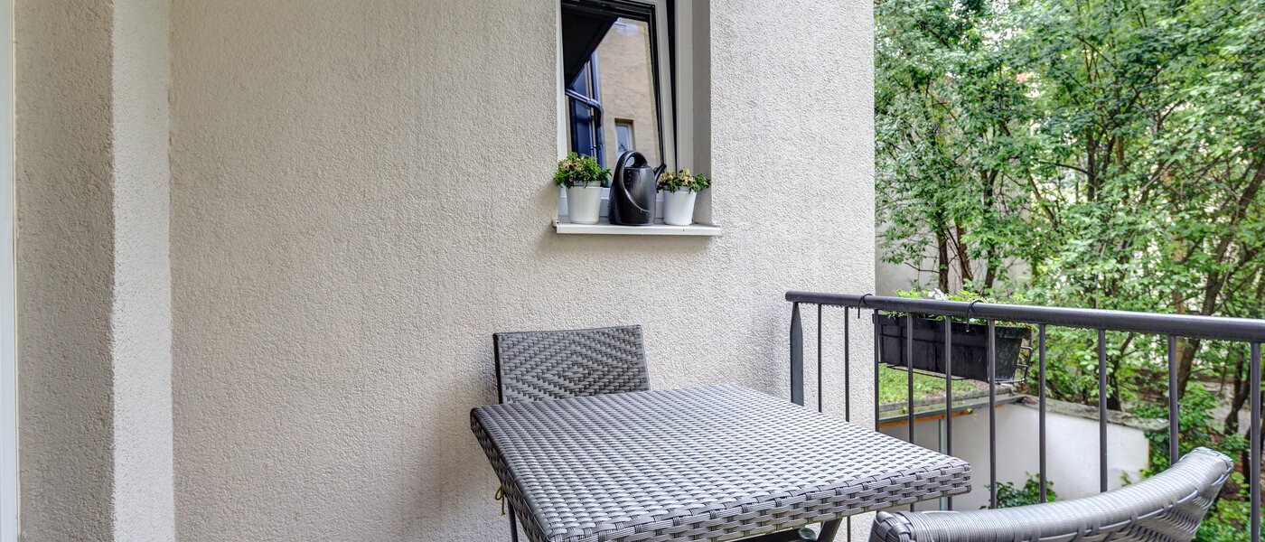 appartement München Lehel 02 balcon 9478