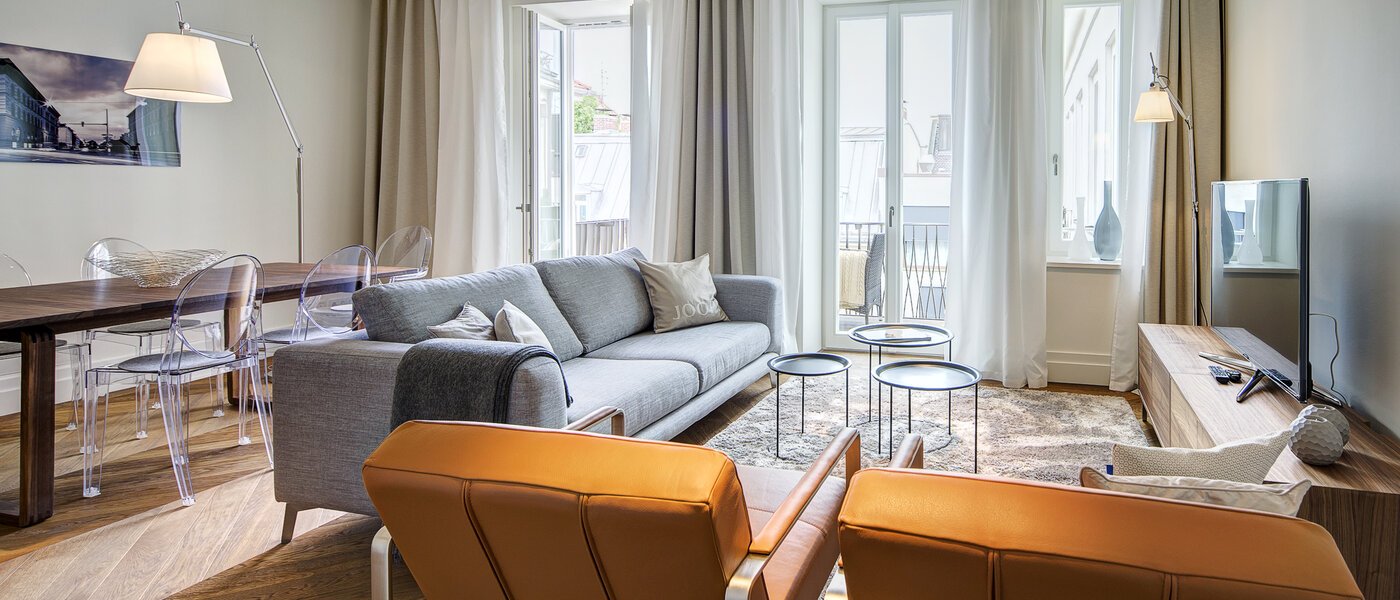 appartement München Maxvorstadt - Rund um den Josephplatz 01 salon 9480