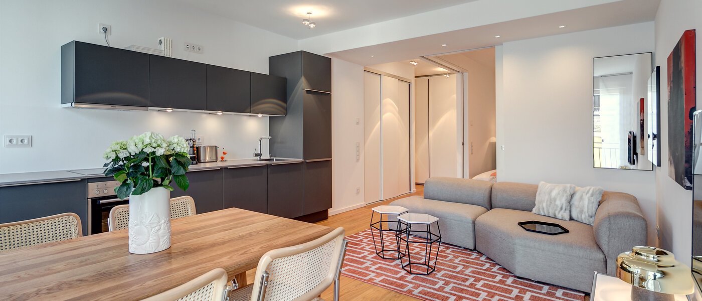 appartement München Schwabing (rechts der Leopoldstraße) 05 salon 9521