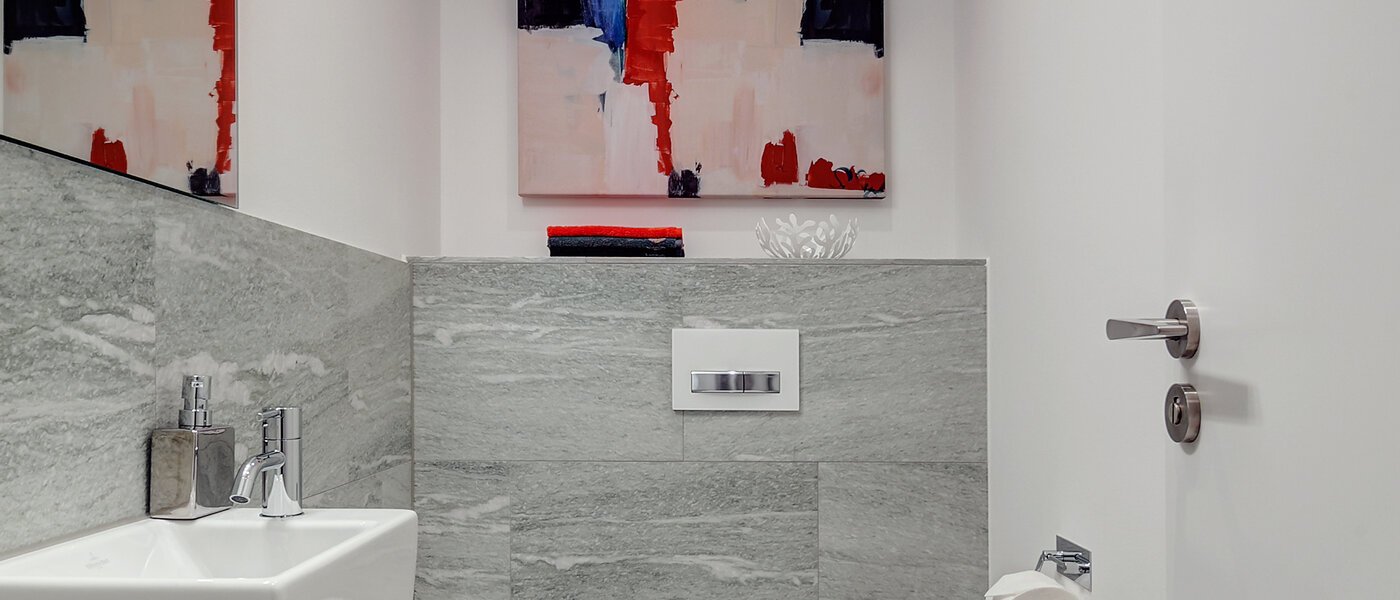 appartement München Schwabing (rechts der Leopoldstraße) 01 toilettes séparées 9521