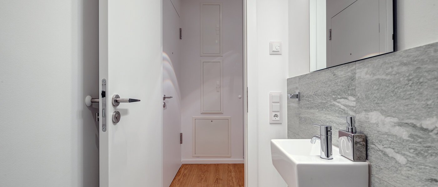 appartement München Schwabing (rechts der Leopoldstraße) 02 toilettes séparées 9521