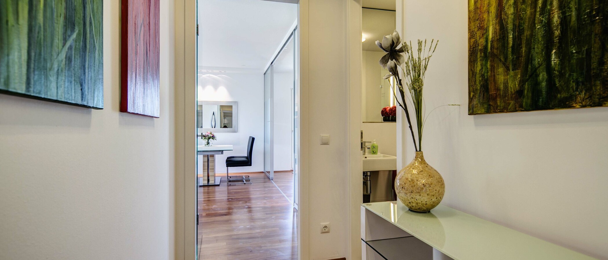appartement München Bogenhausen 06 entrée/couloir 9524