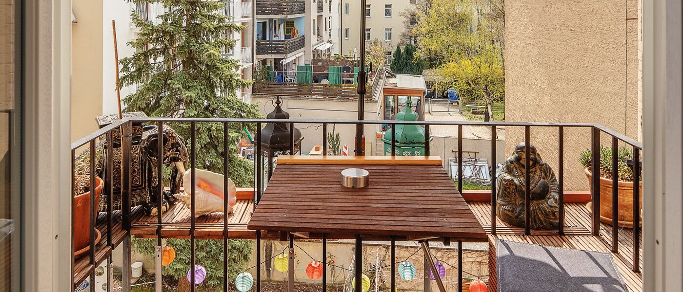 appartement München Maxvorstadt - Westen 01 balcon 9535