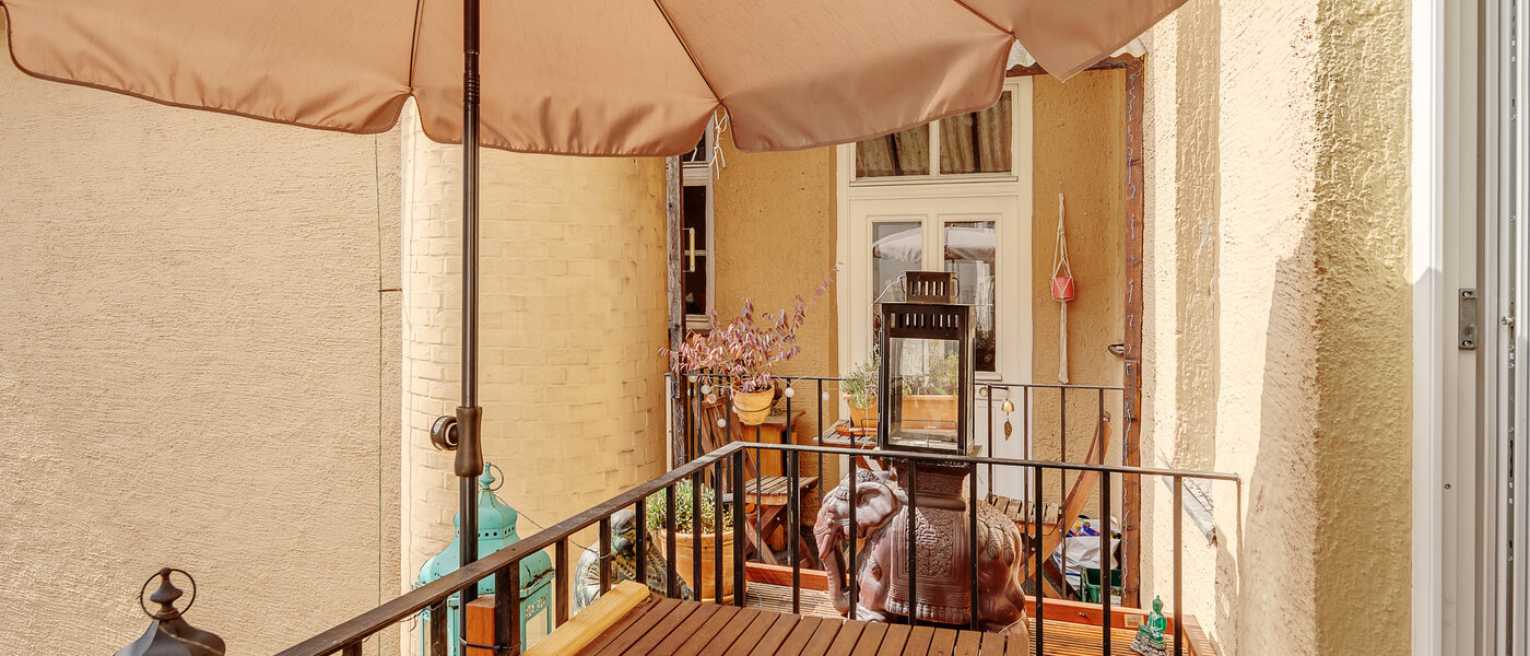 appartement München Maxvorstadt - Westen 02 balcon 9535