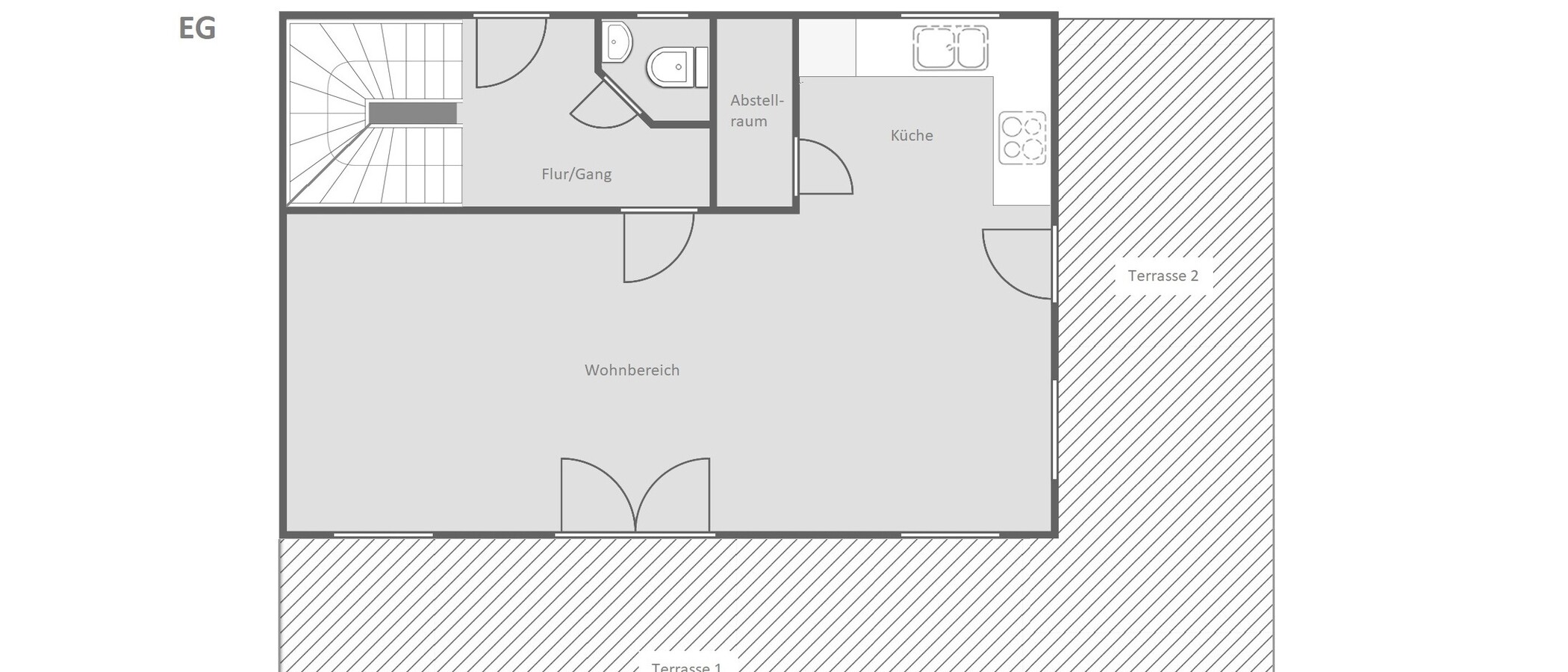 appartement Unterschleißheim Am Hart 01 plan d'étage 955