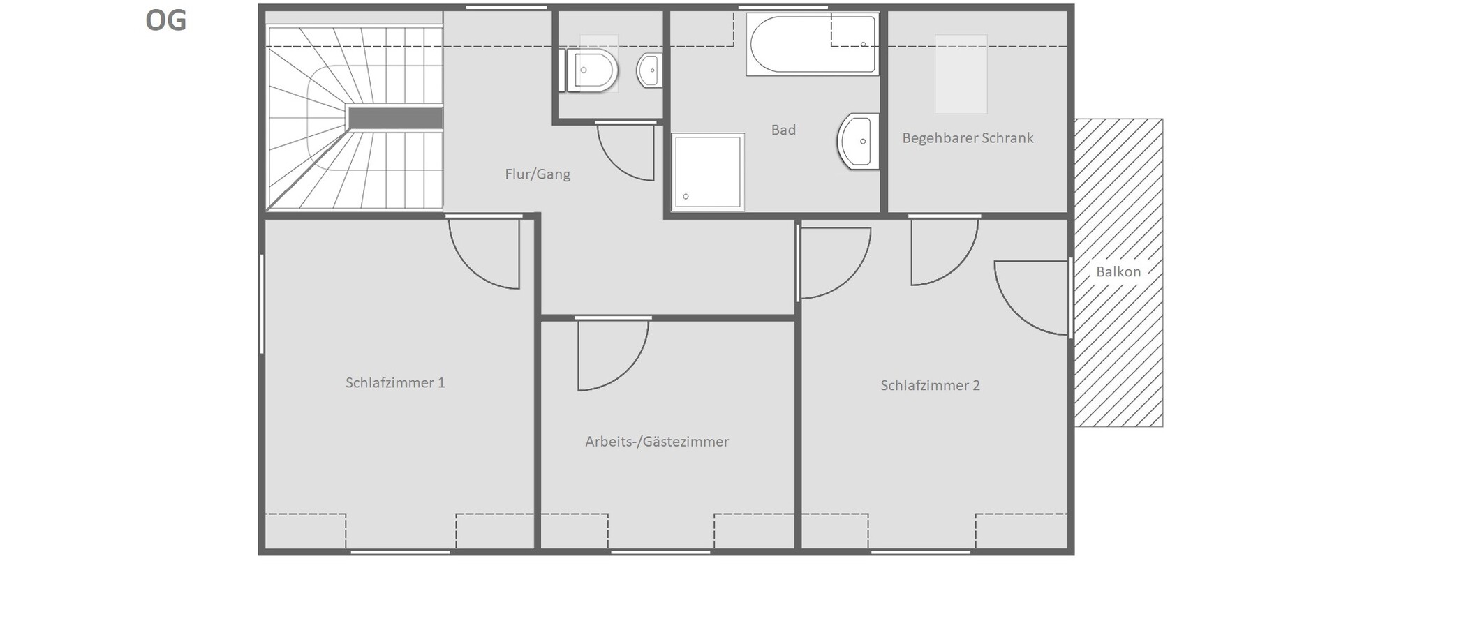 appartement Unterschleißheim Am Hart 02 plan d'étage 955