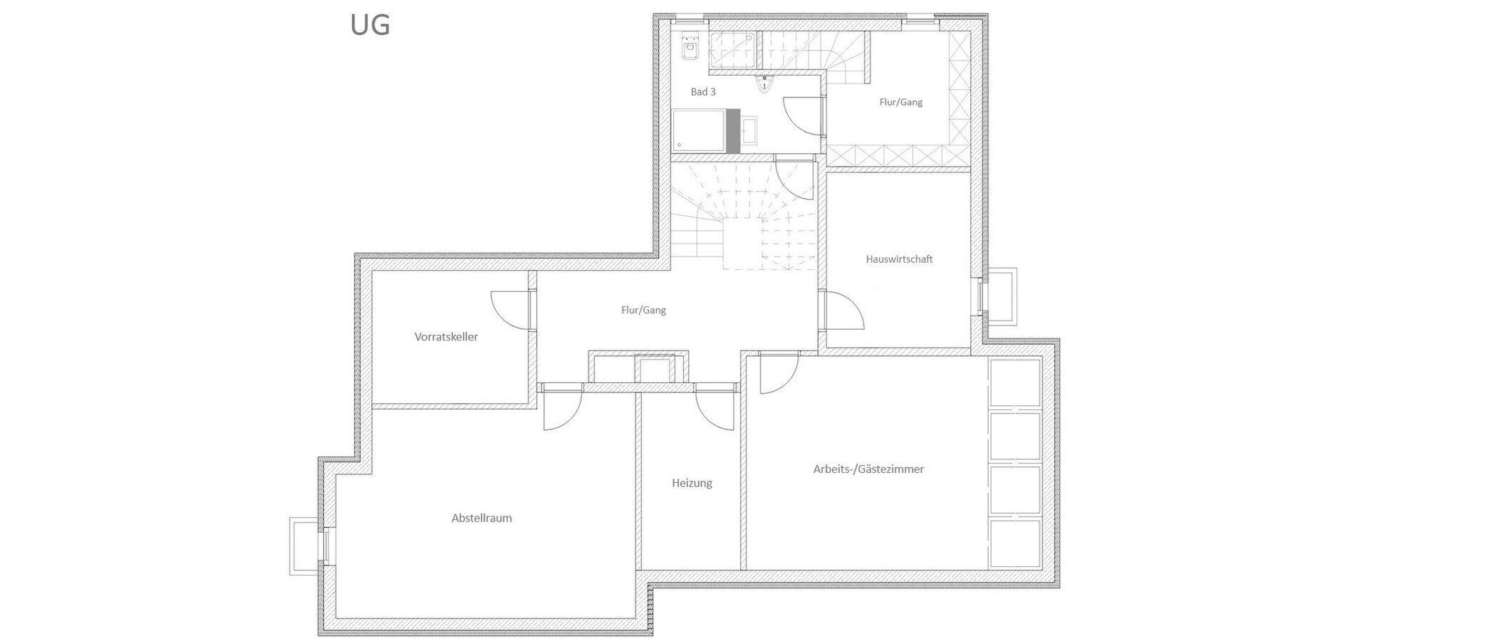 appartement Unterschleißheim Am Hart 04 plan d'étage 955