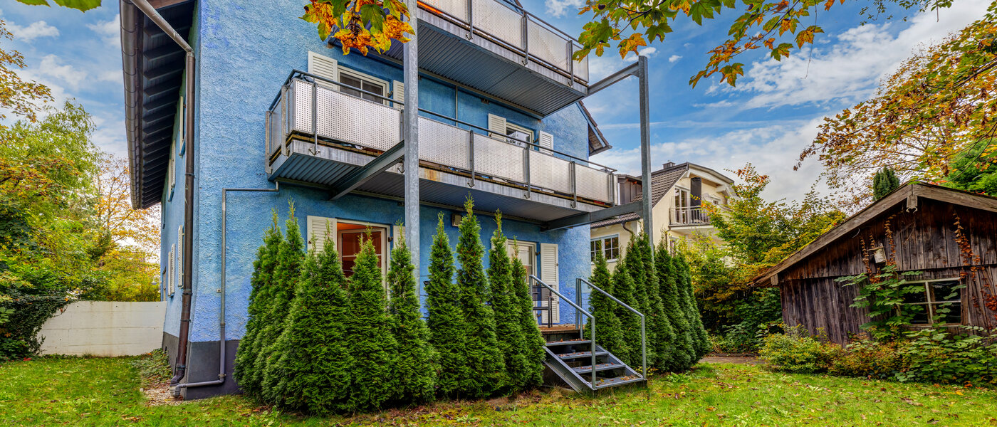 appartement München Waldtrudering 03 jardin commun 9555