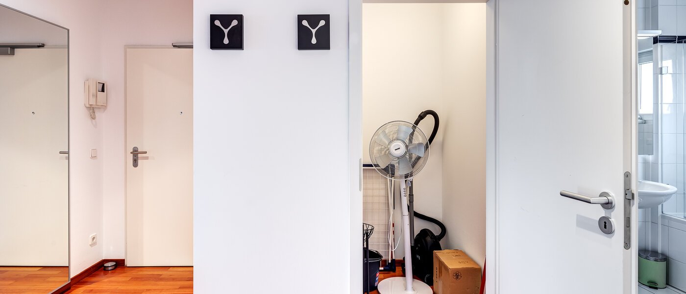 appartement München Schwabing-Nord (zw. Leopoldstraße & Englischen Garten) 01 débarras 9573