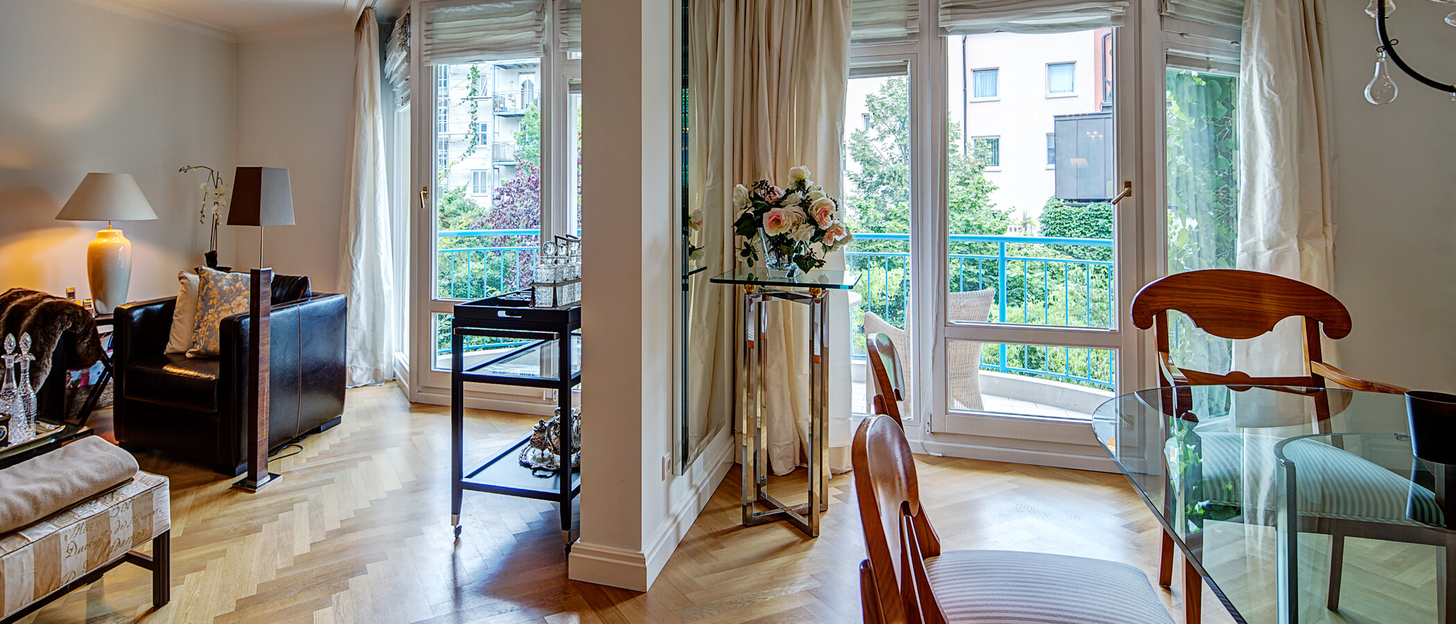 appartement München Lehel 04 salon 9576