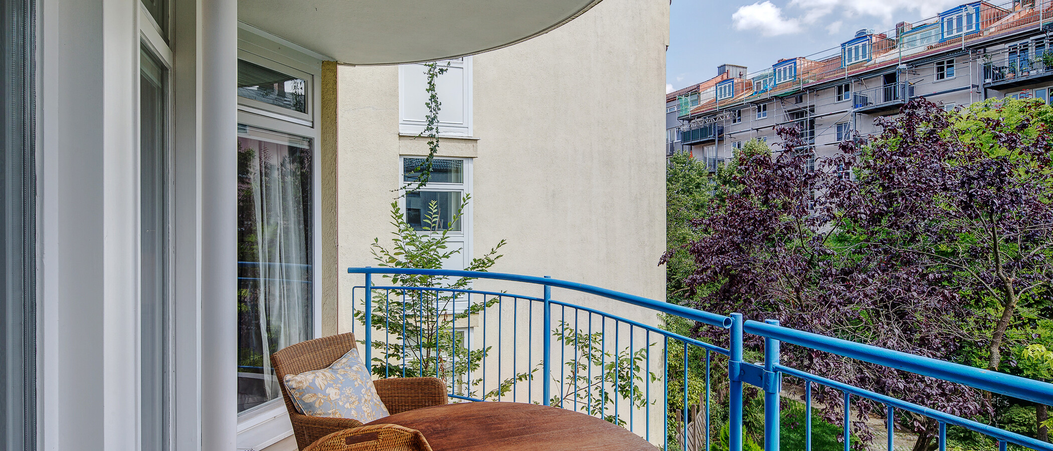appartement München Lehel 02 balcon 9576