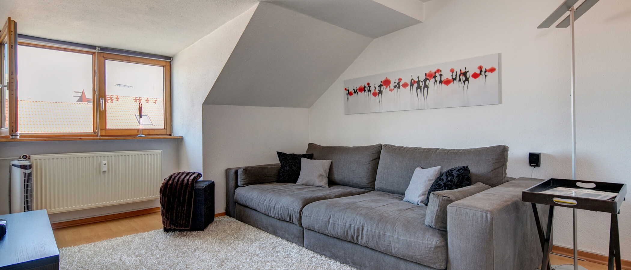 appartement sous les toits München Haidhausen 02 salon 9579
