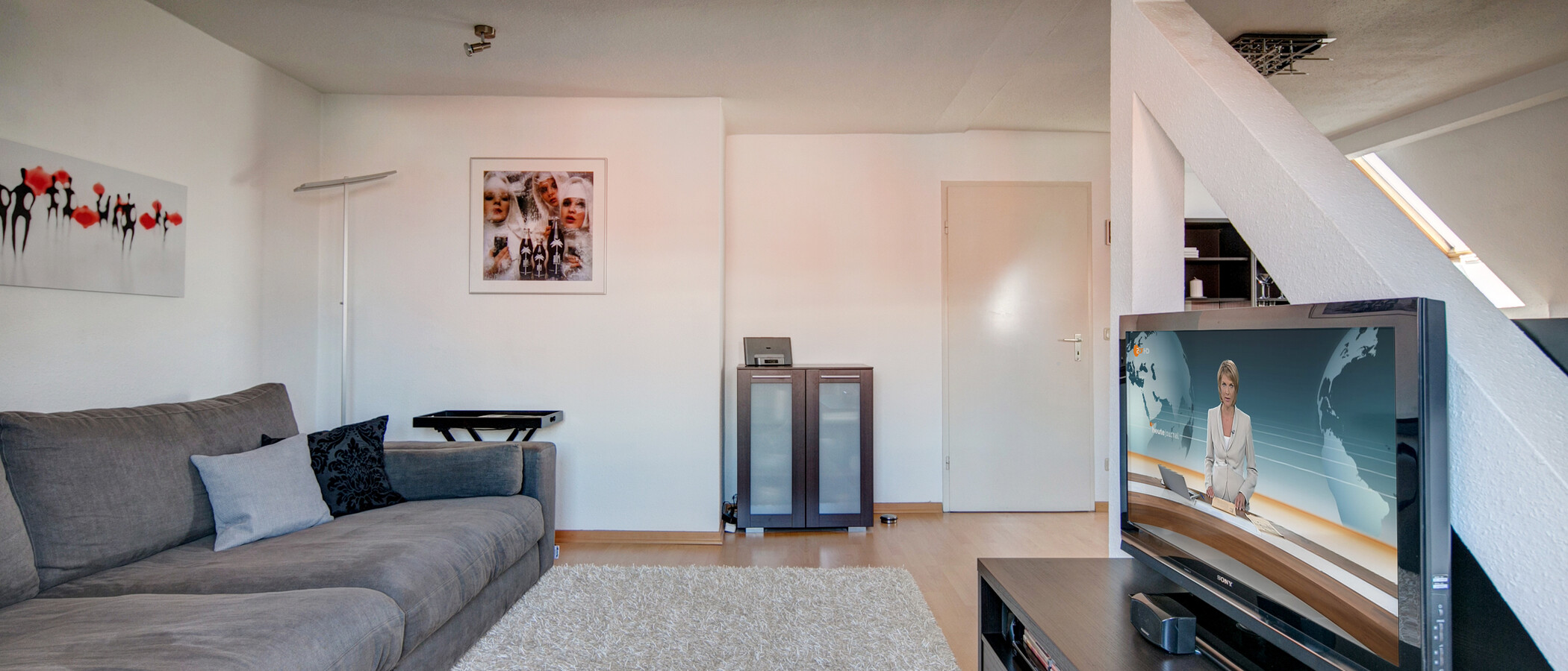 appartement sous les toits München Haidhausen 04 salon 9579
