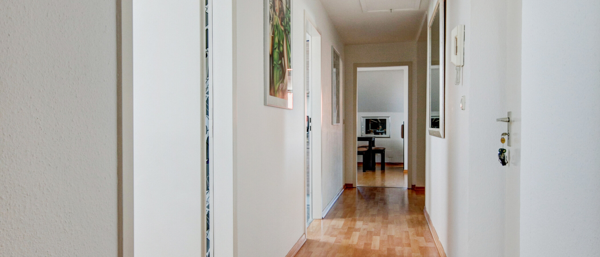 appartement sous les toits München Haidhausen 01 entrée/couloir 9579