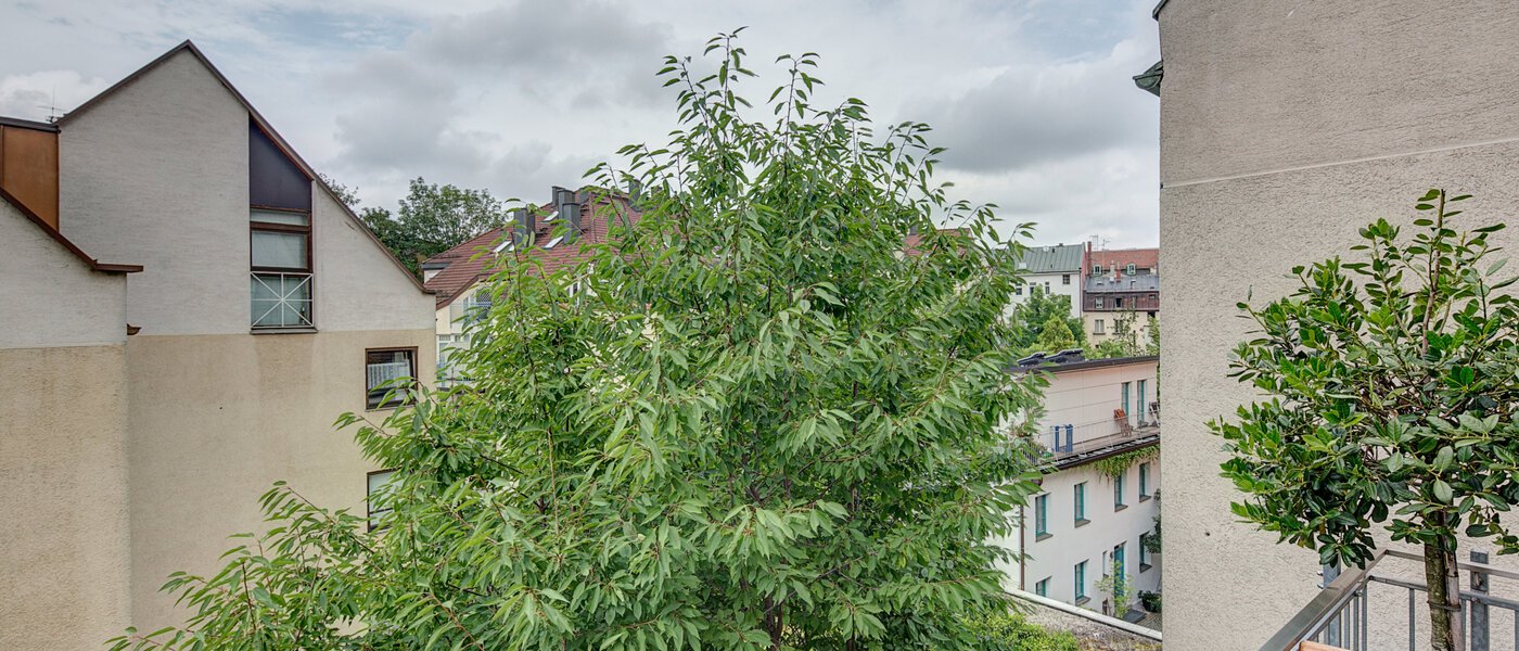 appartement style maisonnette München Lehel 01 vue 9580