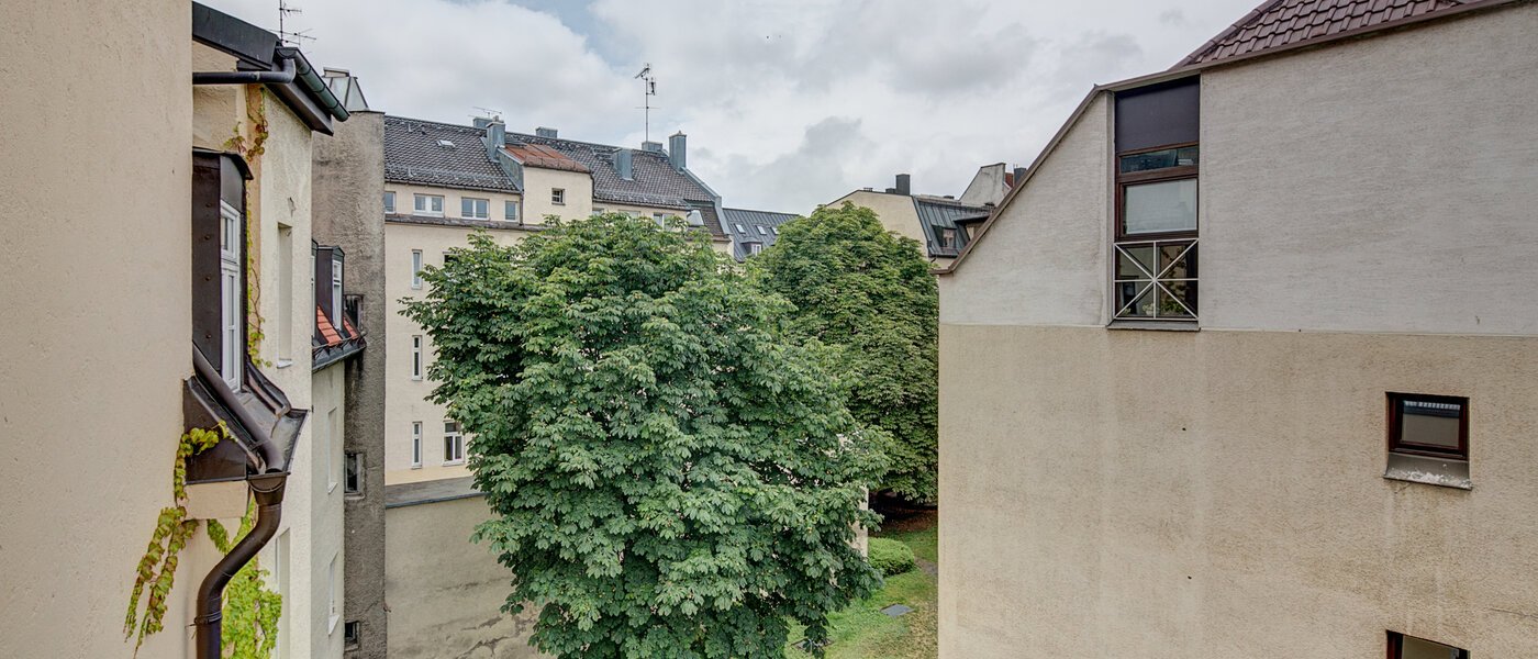 appartement style maisonnette München Lehel 02 vue 9580