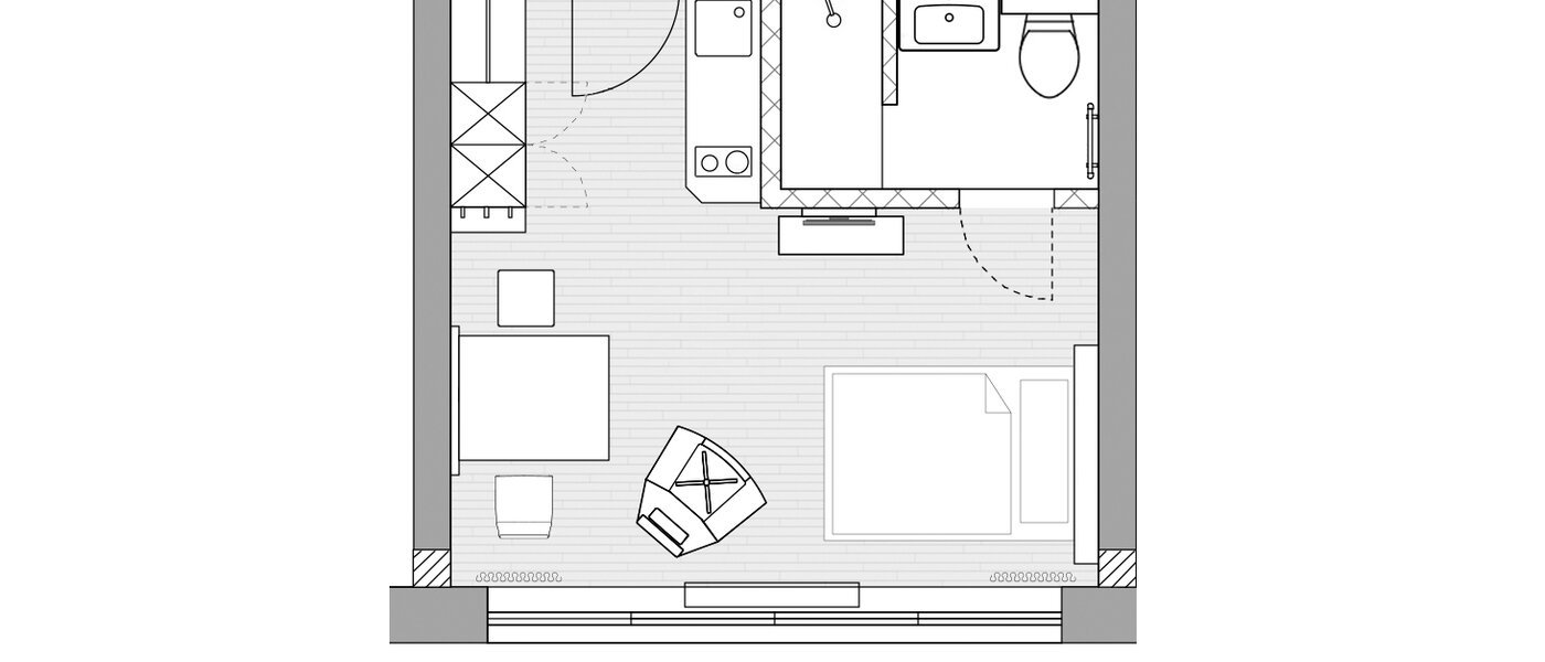 appartement Ismaning 01 plan d'étage 9583