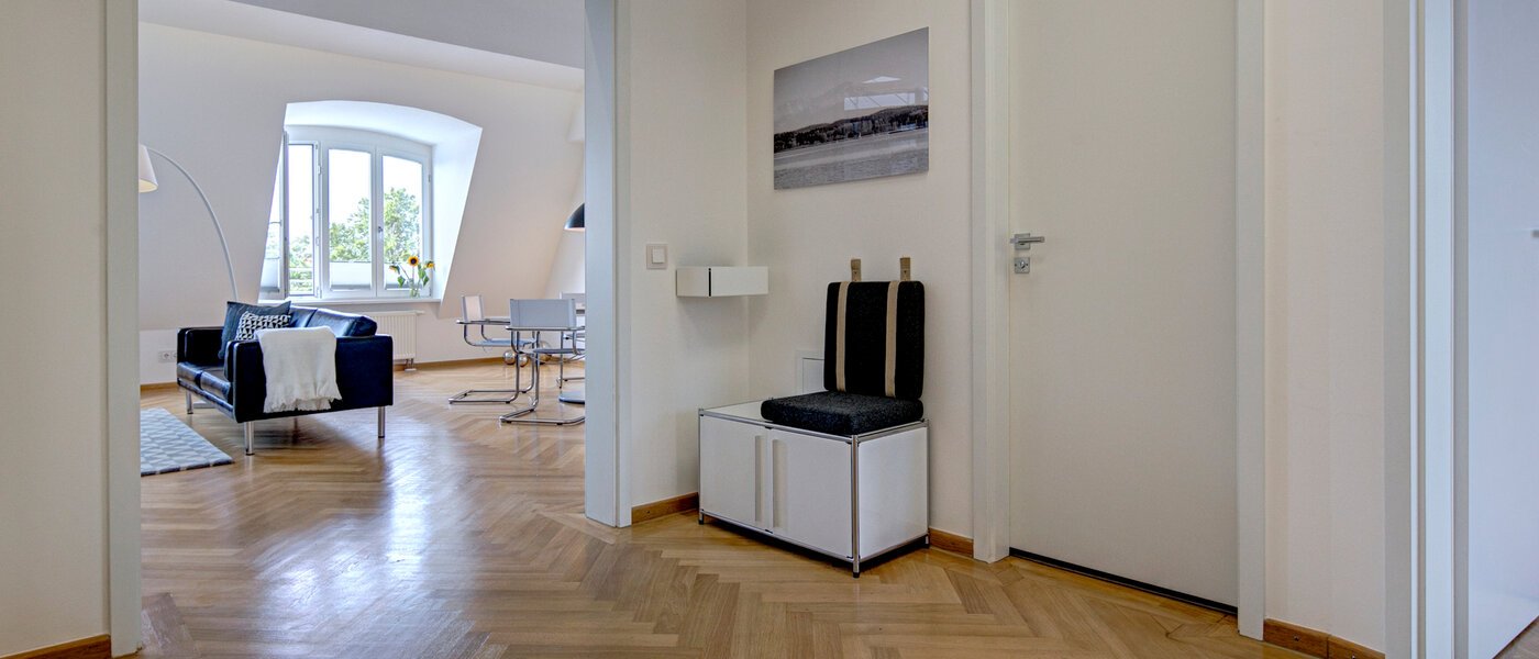 appartement avec terrasse sur le toit München Schwabing-Nord (zw. Belgrad- & Leopoldstraße) 01 entrée/couloir 9584