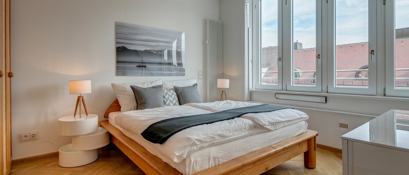 appartement avec terrasse sur le toit München Schwabing-Nord (zw. Belgrad- & Leopoldstraße) 01 dormir 9584