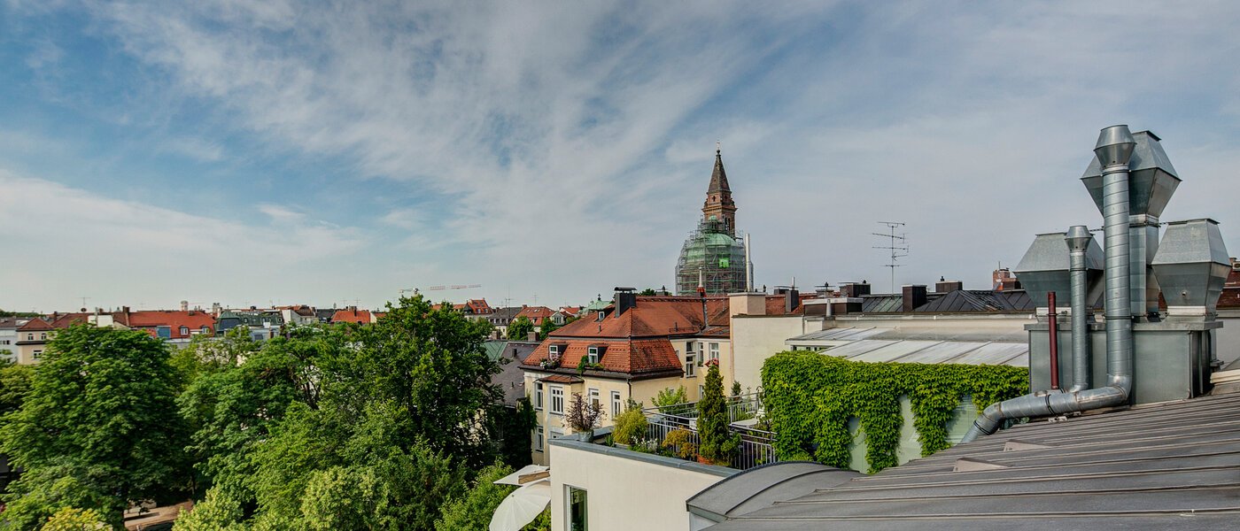appartement avec terrasse sur le toit München Schwabing-Nord (zw. Belgrad- & Leopoldstraße) 02 vue 9584