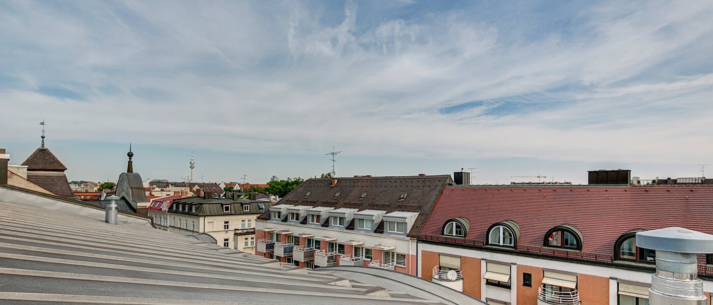 appartement avec terrasse sur le toit München Schwabing-Nord (zw. Belgrad- & Leopoldstraße) 03 vue 9584