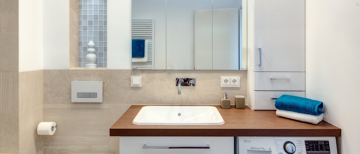 appartement avec terrasse sur le toit München Schwabing 03 salle de bain 9602