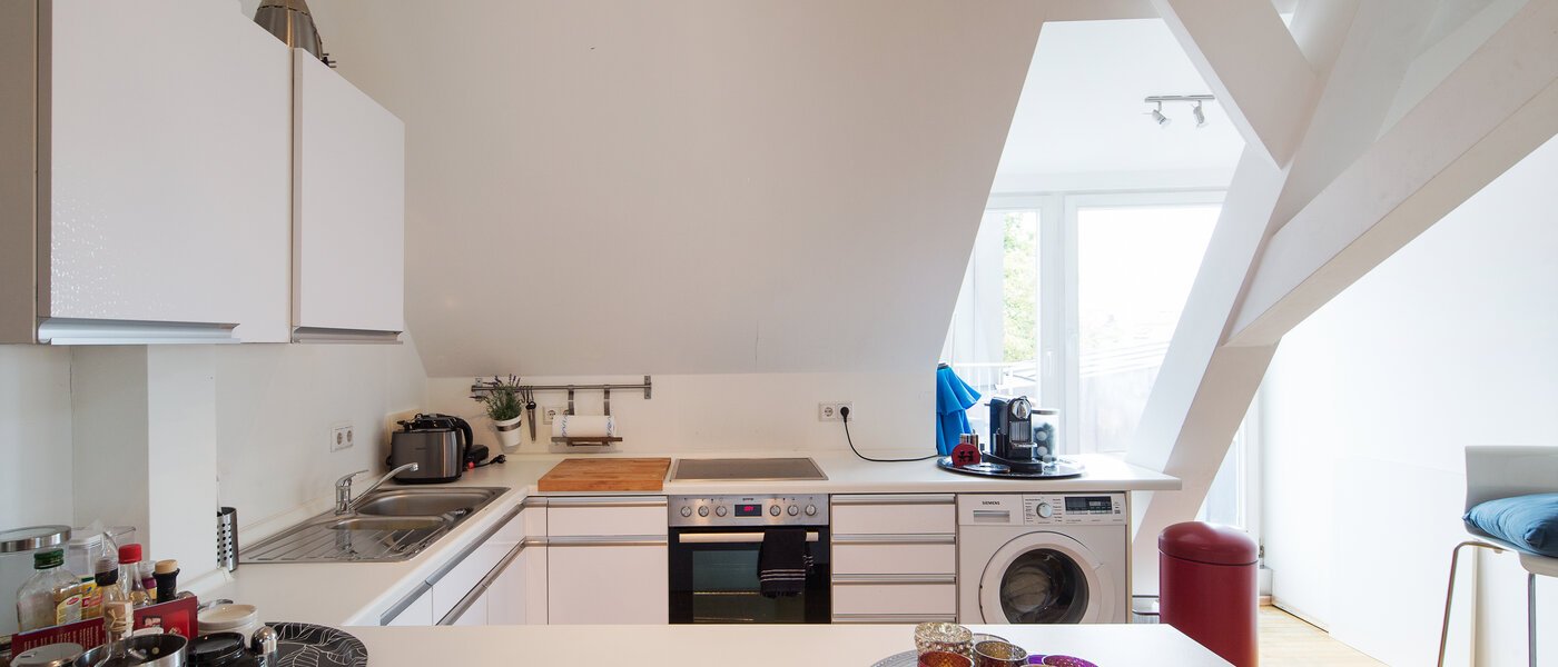 appartement avec terrasse sur le toit München Maxvorstadt - Universitätsviertel 02 cuisine 9606
