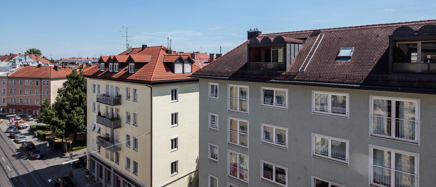 appartement avec terrasse sur le toit München Maxvorstadt - Universitätsviertel 04 vue 9606