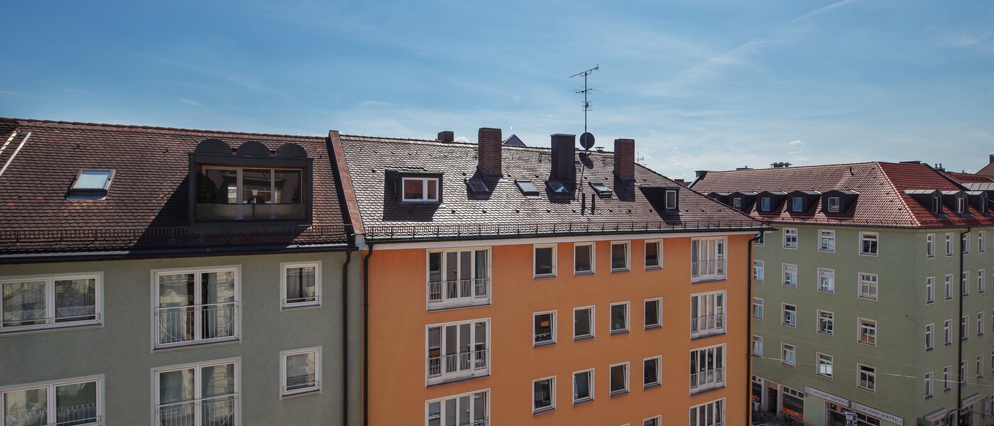 appartement avec terrasse sur le toit München Maxvorstadt - Universitätsviertel 05 vue 9606