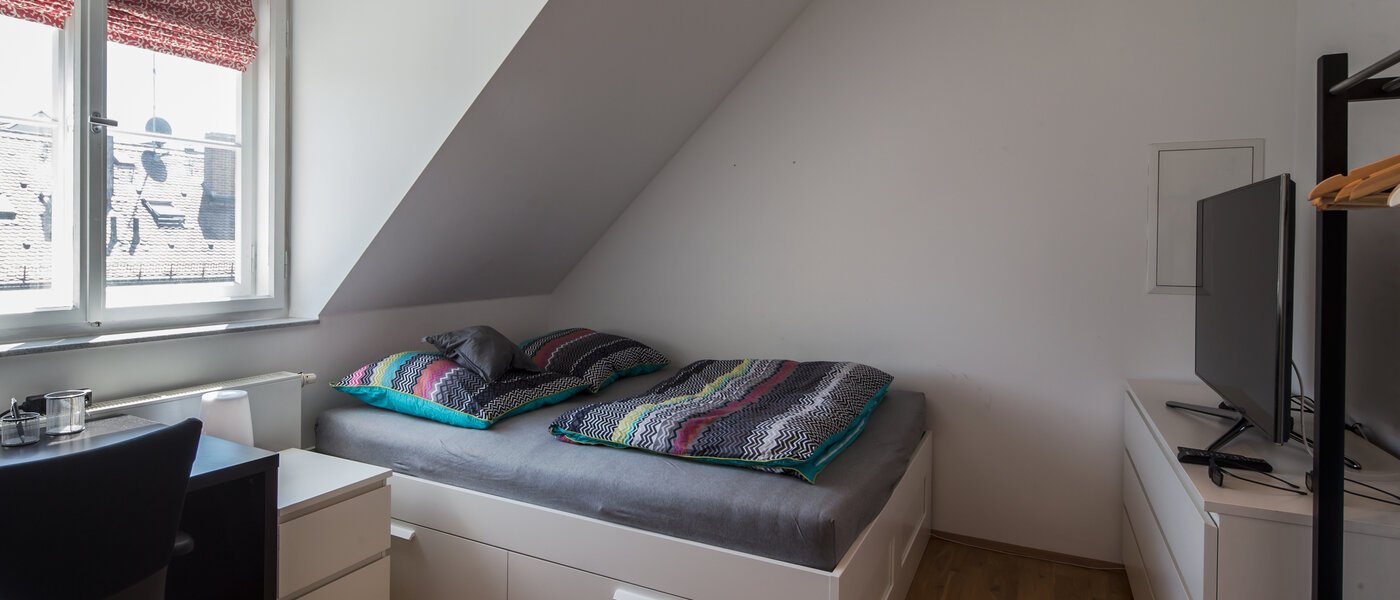 appartement avec terrasse sur le toit München Maxvorstadt - Universitätsviertel 01 2ème ch. à coucher 9606