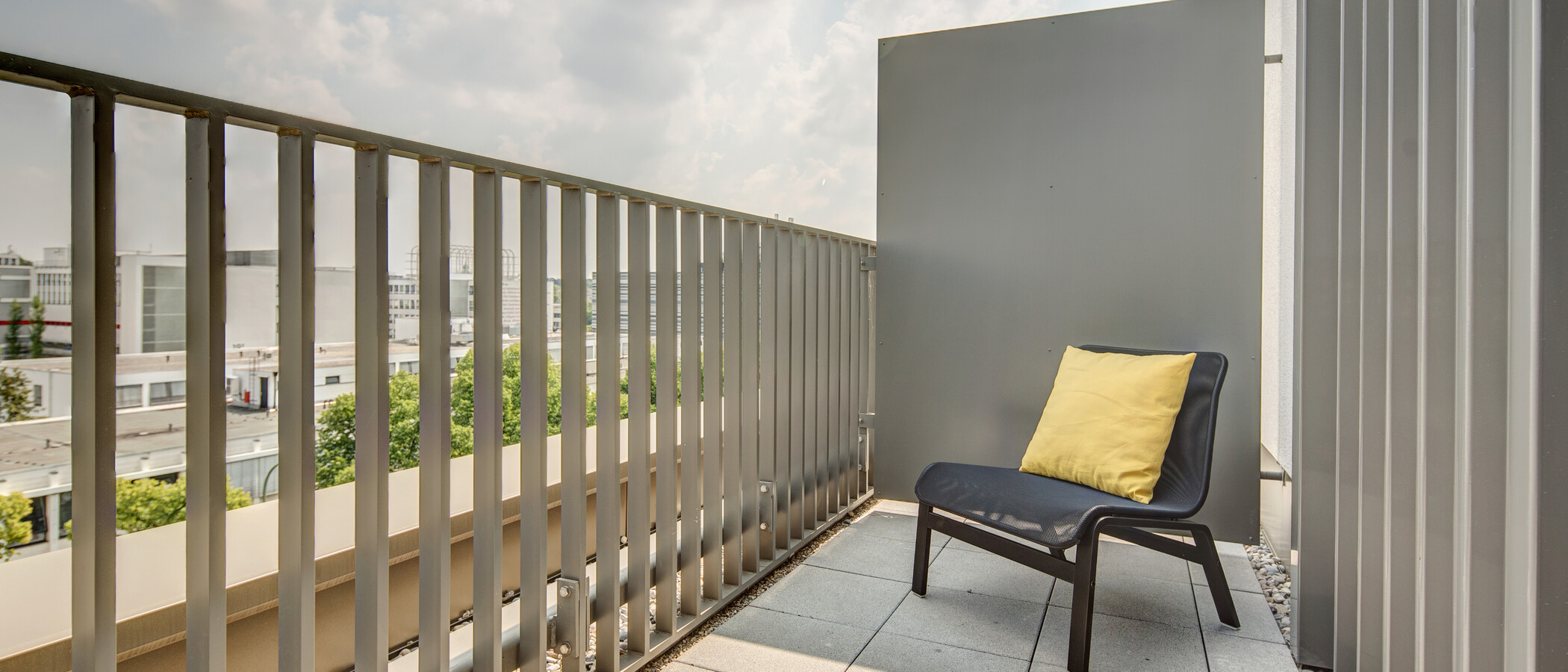 appartement sous les toits München Giesing 03 terrasse sur le toit 9613