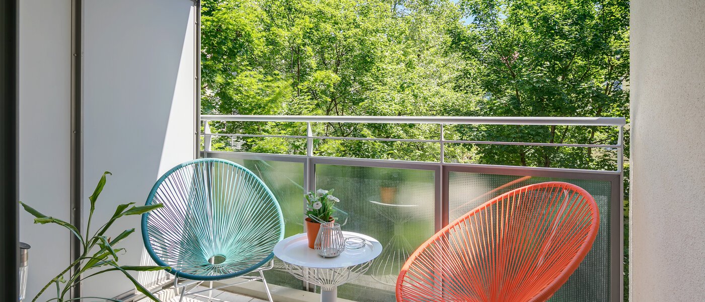 appartement München Maxvorstadt - Museumsviertel 01 balcon 9616