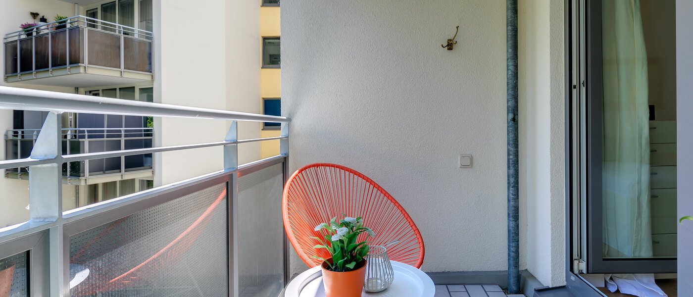 appartement München Maxvorstadt - Museumsviertel 02 balcon 9616