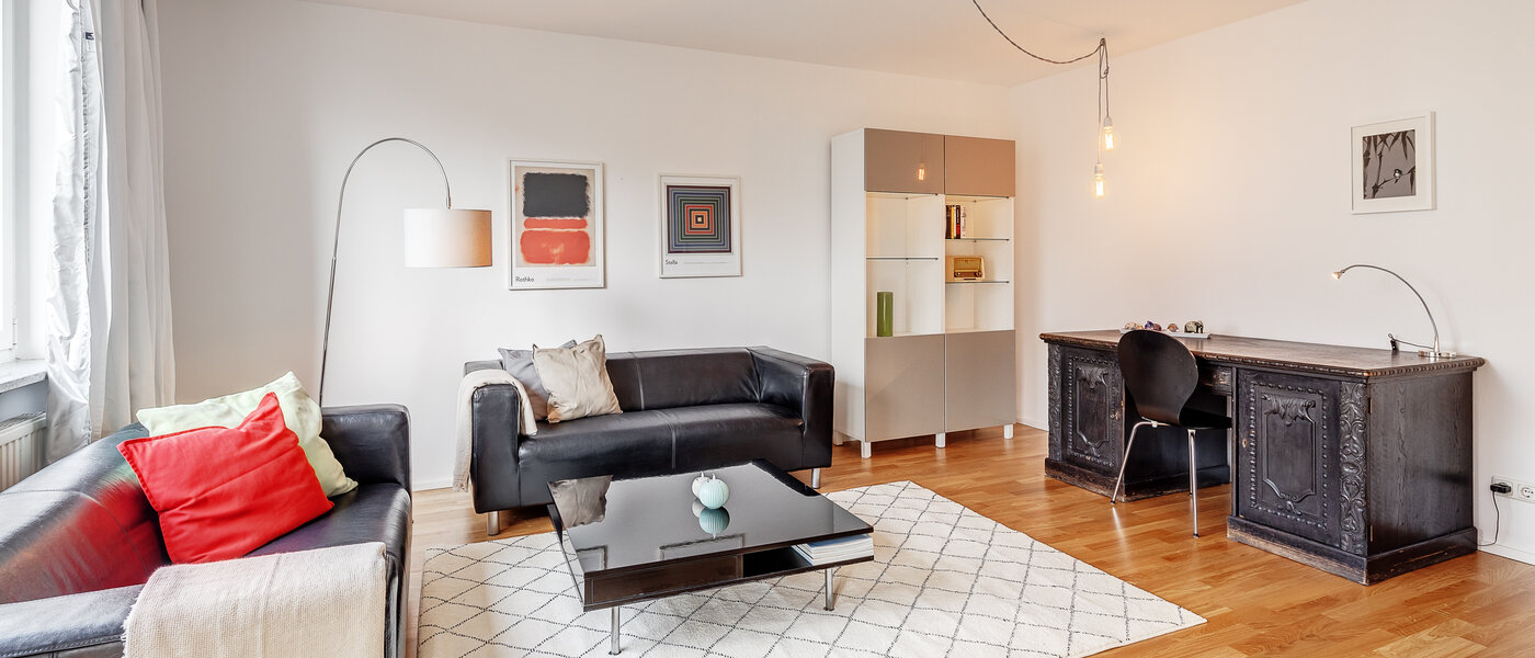 appartement München Maxvorstadt - Museumsviertel 02 pièce à vivre 9616