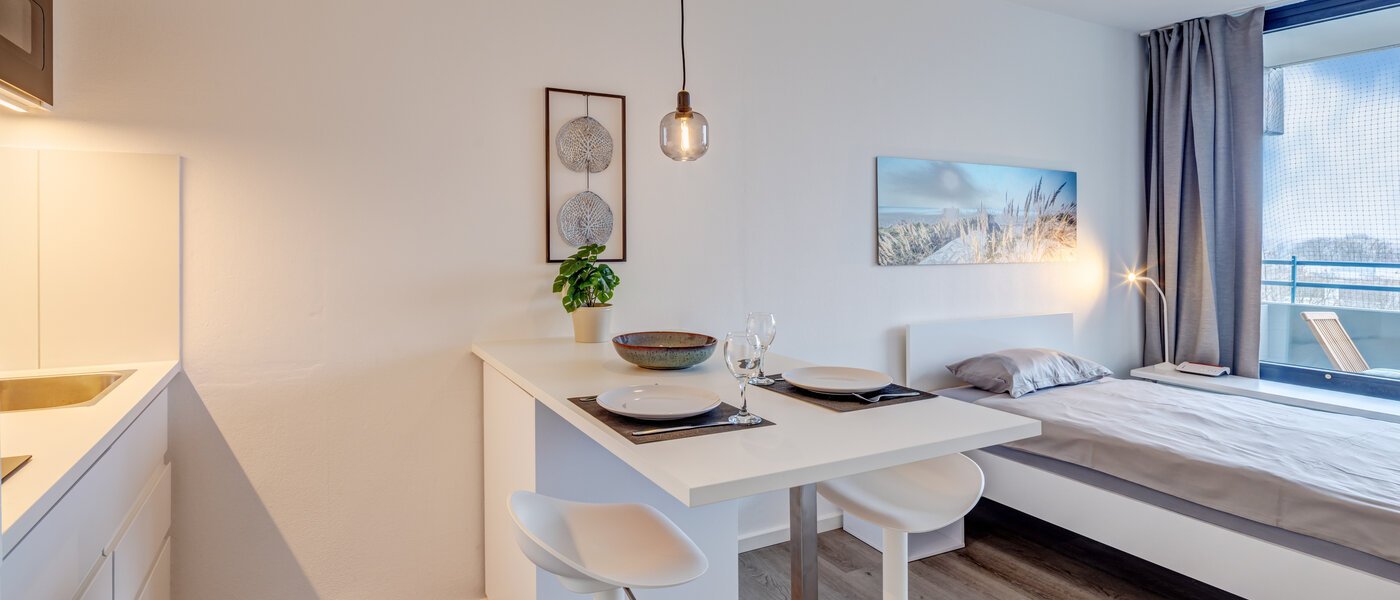 studio München Haidhausen 02 pièce à vivre 9633