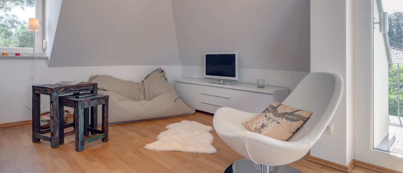 appartement avec terrasse sur le toit München Obermenzing 03 salon 9637