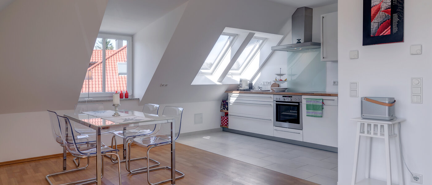 appartement avec terrasse sur le toit München Obermenzing 05 salon 9637