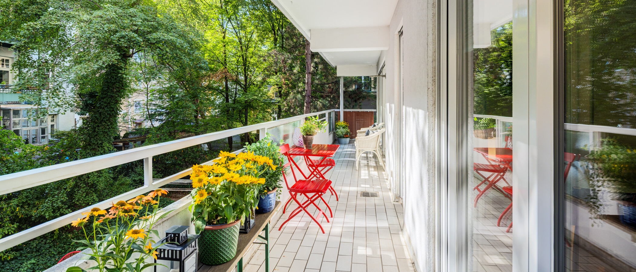 appartement München Lehel 01 balcon 9663