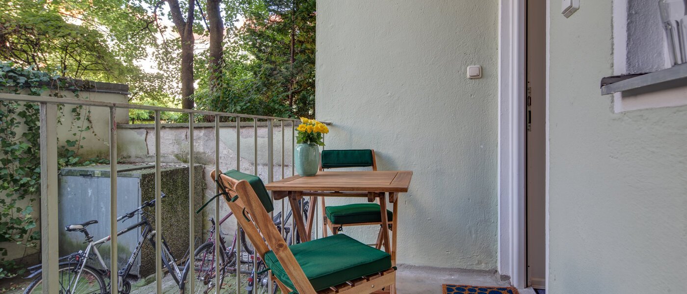 appartement München Maxvorstadt 01 balcon 9664
