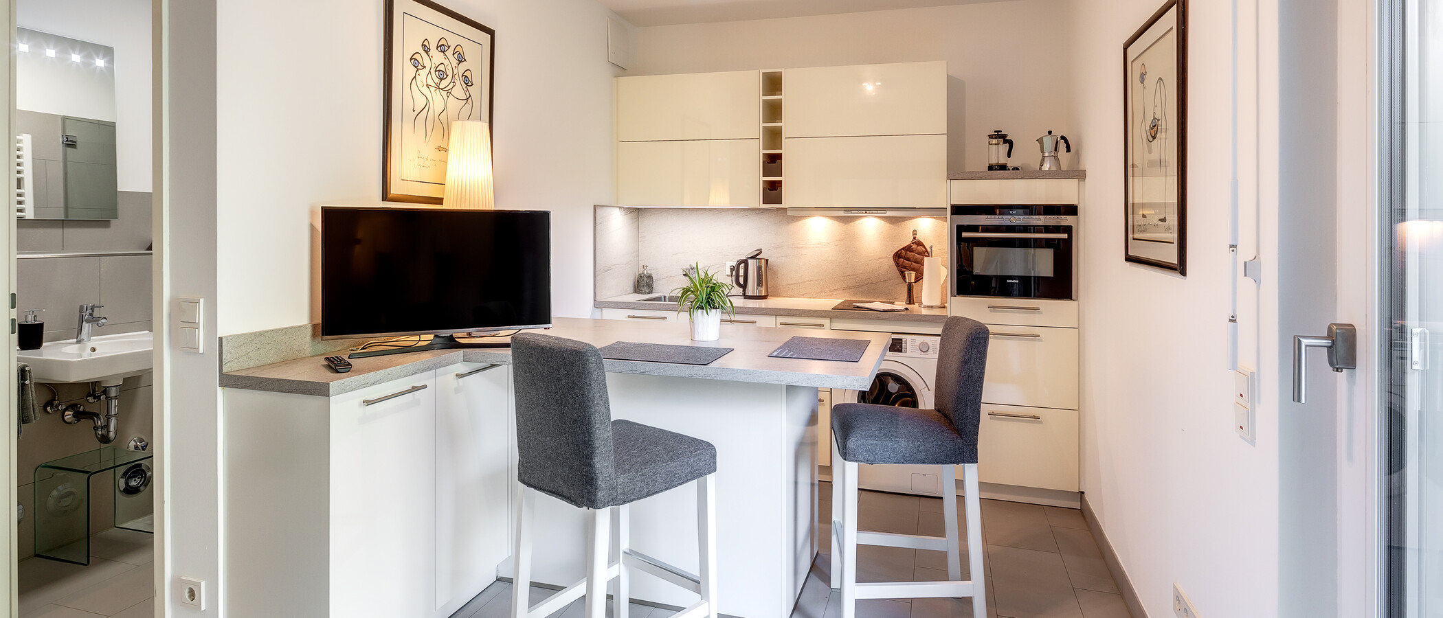 appartement München Ramersdorf 04 pièce à vivre 9668