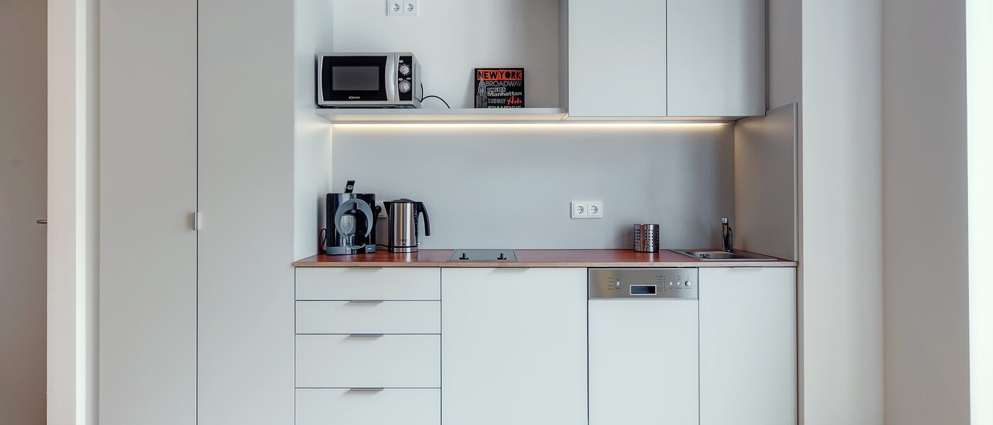 appartement style maisonnette avec mezzanine Unterschleißheim Lohhof 01 cuisine 9676