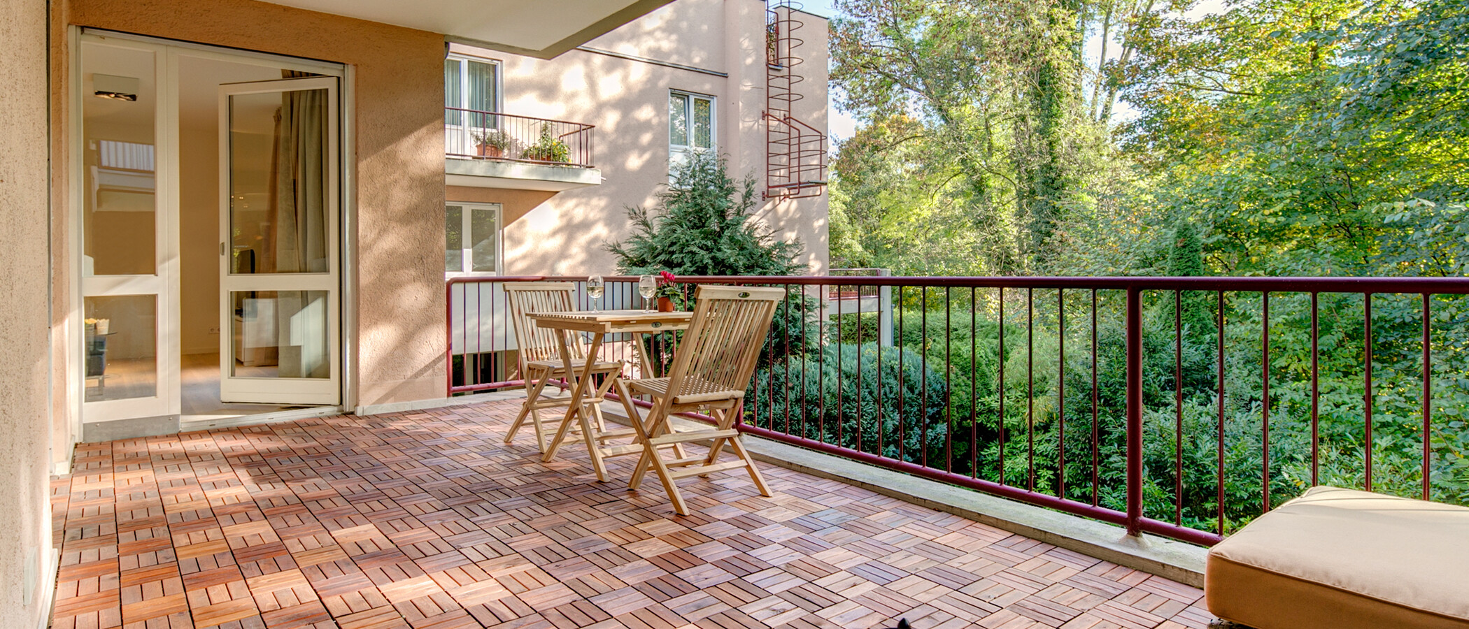 appartement München Herzogpark 03 terrasse 9714