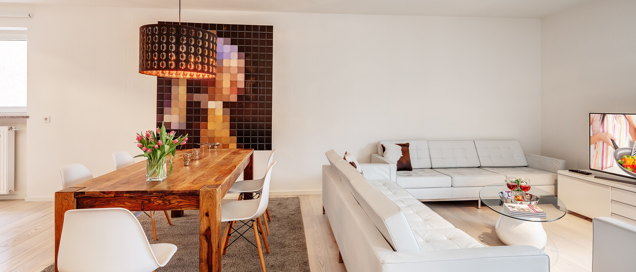 appartement München Herzogpark 02 pièce à vivre 9714