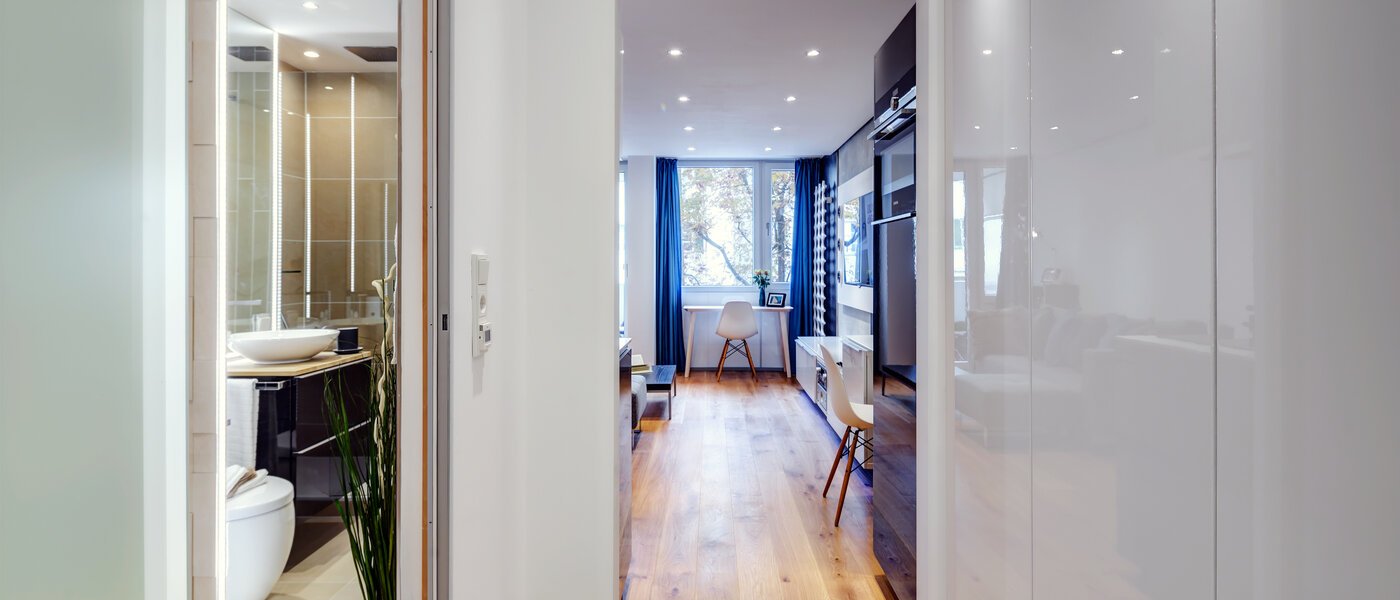 studio München Neuhausen 02 entrée/couloir 9737