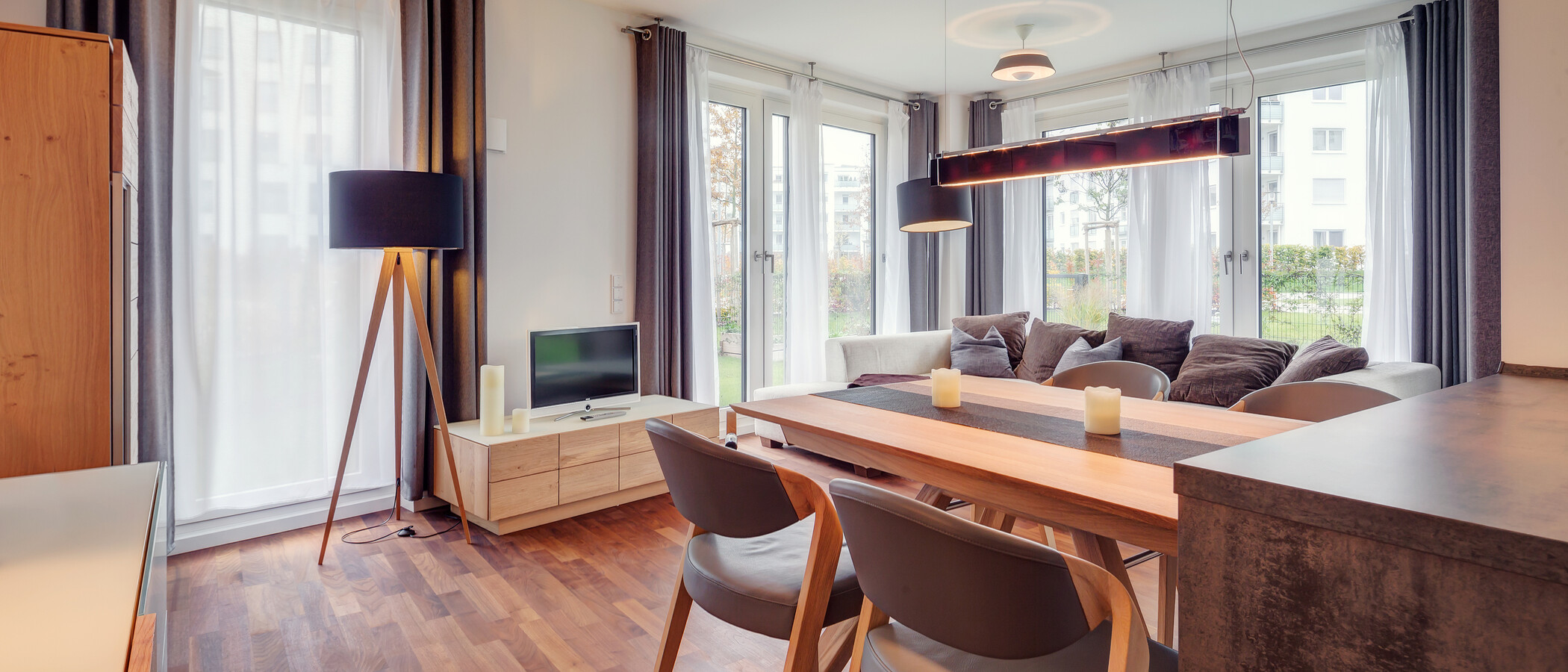 appartement München Obersendling 02 salon 9748