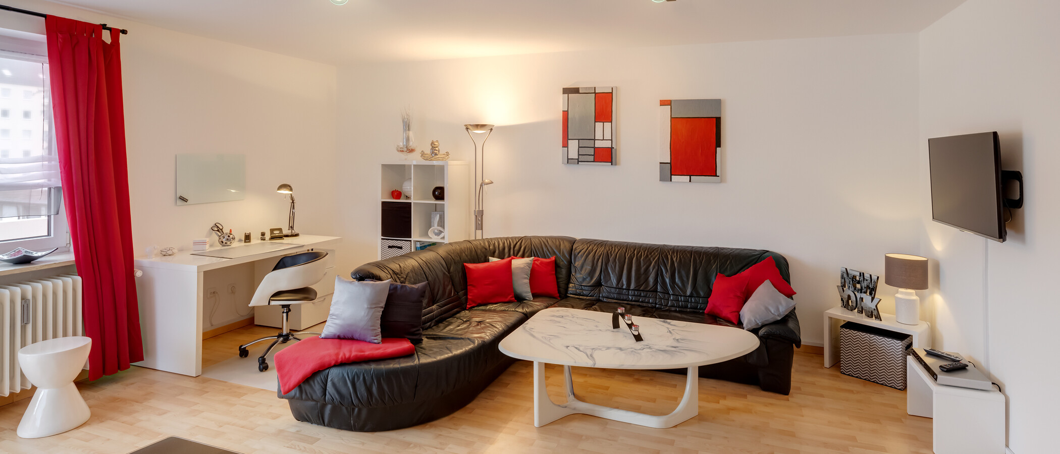 appartement München Sendling 01 pièce à vivre 9759